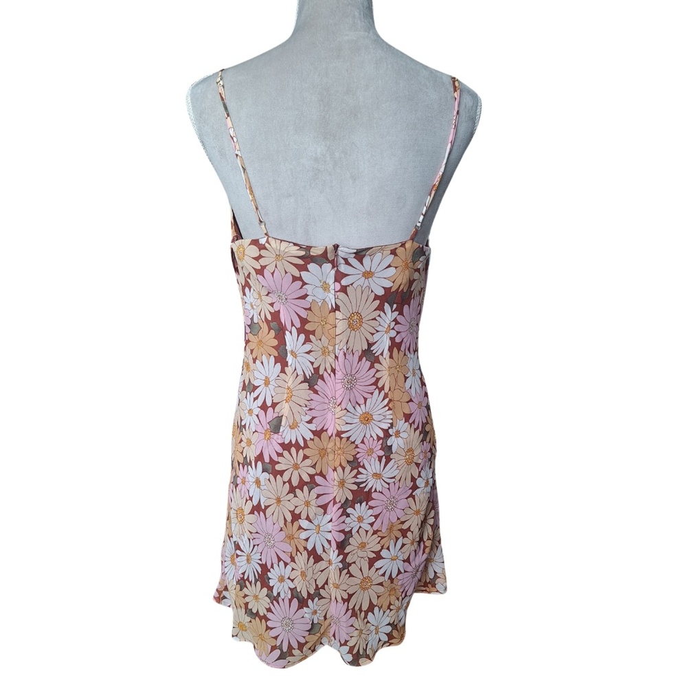 Altar’d State Floral Slip Dress S Floral Festival Y2K Retro Summer Boho Dress - Picture 3 of 10